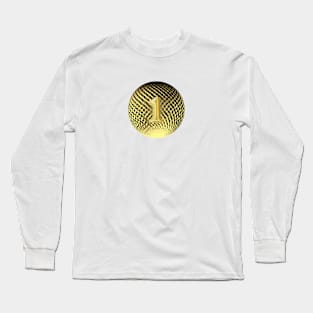 Number one in gold, gold medal Long Sleeve T-Shirt